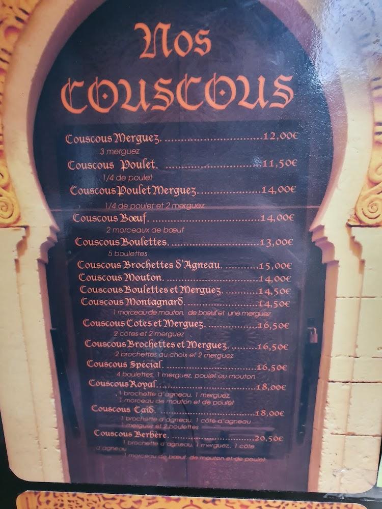 Le Berbère - Menu Image 4